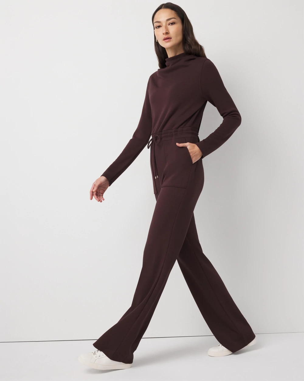 Mockneck Jumpsuit | White House Black Market